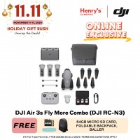 DJI Air 3s Drone Camera Fly More Combo (DJI RC-N3)