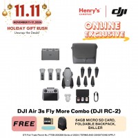 DJI Air 3s Drone Camera Fly More Combo (DJI RC-2)