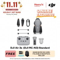 DJI Air 3s Drone Camera (DJI RC-N3) Standard