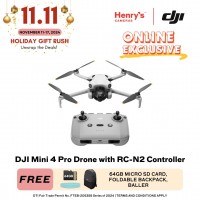 DJI Mini 4 Pro Drone with RC-N2 Controller