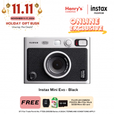 Fujifilm Instax Mini Evo - Black (Type-C)