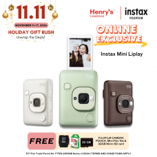 Fujifilm Instax Mini Liplay Hybrid Instant Camera and Printer