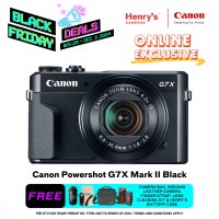 Canon Powershot G7X Mark II Black