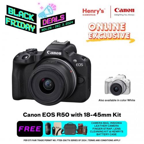 Canon EOS R50 with 18-45mm Kit