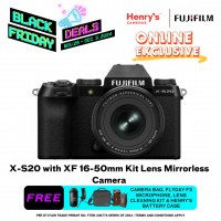 Fujifilm X-S20 with XF 16-50mm Kit Lens Mirrorless Camera 