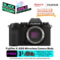 Fujifilm X-S20 Mirrorless Camera Body