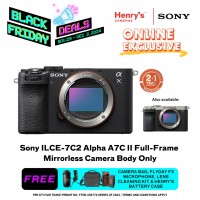 Sony ILCE-7C2 Alpha A7C II Full-Frame Mirrorless Camera Body Only