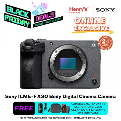 Sony ILME-FX30 Body Digital Cinema Camera