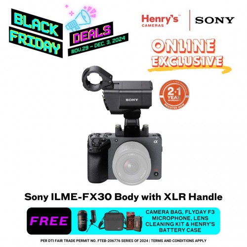 Sony ILME-FX30 Body with XLR Handle