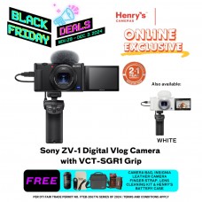 Sony ZV-1 Digital Vlog Camera with VCT-SGR1 Grip