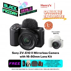 Sony ZV-E10 II Mirrorless Camera with 16-50mm Lens Kit