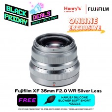 Fujifilm XF 35mm F2.0 WR Silver Lens