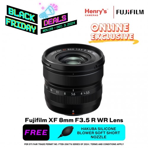 Fujifilm XF 8mm F3.5 R WR Lens