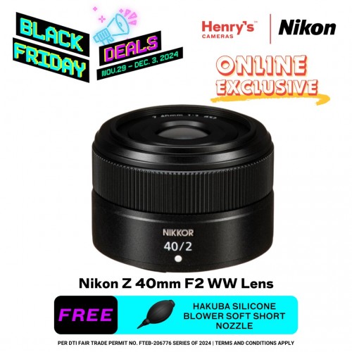 Nikon Z 40mm F2 WW Lens