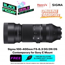 SIGMA 100-400MM F5-6.3 DG DN OS CONTEMPORARY FOR SONY E MOUNT