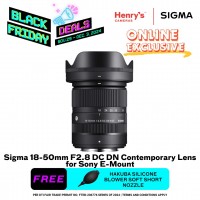 Sigma 18-50mm F2.8 DC DN for Sony E-Mount