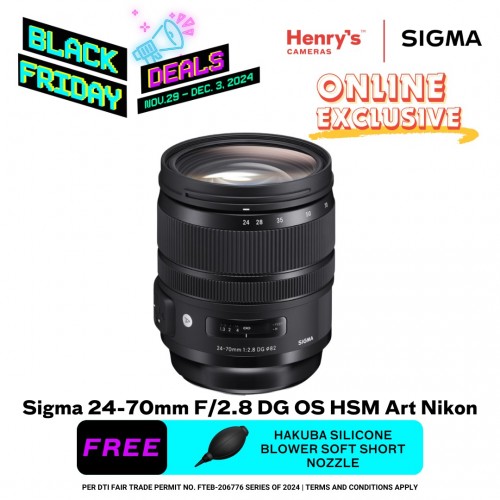 Sigma 24-70mm F/2.8 DG OS HSM Art Nikon