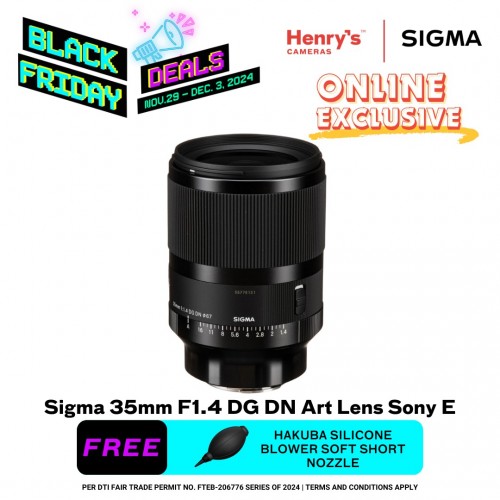 Sigma 35mm F1.4 DG DN Art Lens Sony E