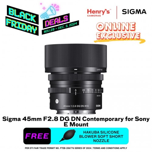 Sigma 45mm F2.8 DG DN Contemporary for Sony E Mount