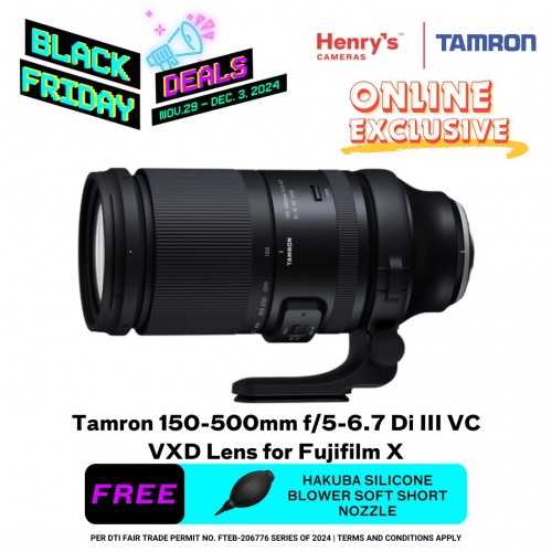 Tamron A057X 150-500mm f5-6.7 Di III VC VXD Lens for Fujifilm X