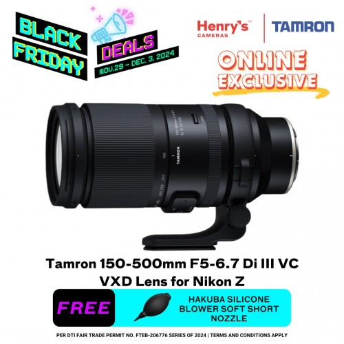 Tamron A057Z 150-500mm f5-6.7 Di III VC VXD Lens for Nikon Z