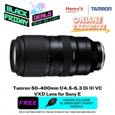 Tamron A067S 50-400mm f4.5-6.3 Di III VC VXD Lens for Sony E