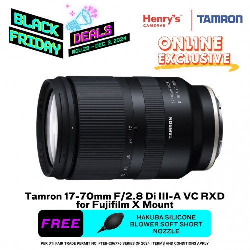 Tamron B070 17-70mm F/2.8 Di III-A VC RXD for Fujifilm X Mount