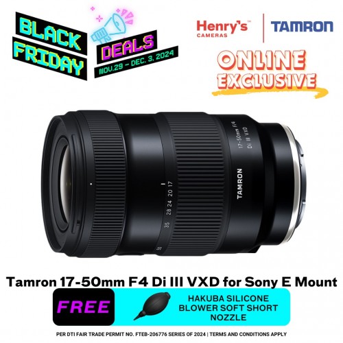 Tamron A068S 17-50mm F4 Di III VXD for Sony E Mount