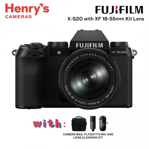 Fujifilm X-S20 with XF 18-55mm Kit Lens Mirrorless Camera 