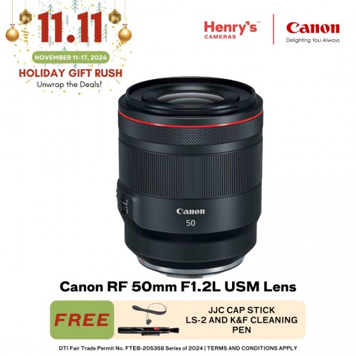 Canon RF 50mm F1.2L USM Lens	