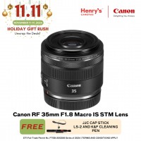 Canon RF 35mm F1.8 Macro IS STM Lens