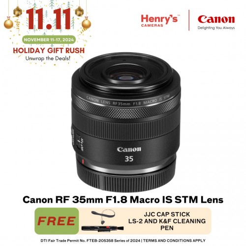 Canon RF 35mm F1.8 Macro IS STM Lens