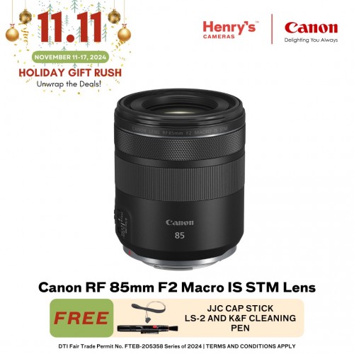 Canon RF 85mm F2 Macro IS STM Lens