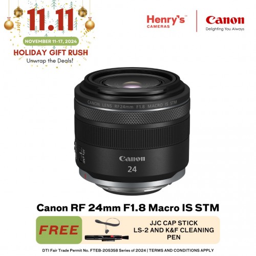 Canon RF 24mm F1.8 Macro IS STM