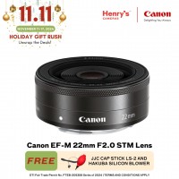 Canon EF-M 22mm f/2 STM Lens