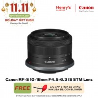 Canon RF-S 10-18mm F4.5-6.3 IS STM Lens