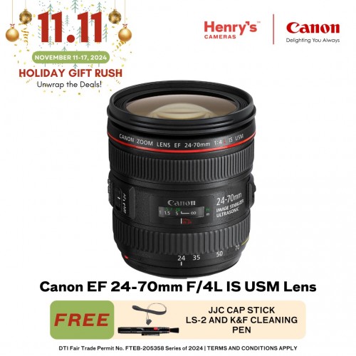 Canon EF 24-70mm F/4L IS USM Lens