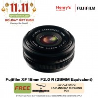 Fujifilm XF 18mm F/2 R (28MM Equivalent)