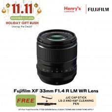 Fujifilm XF 33mm F1.4 R LM WR Lens