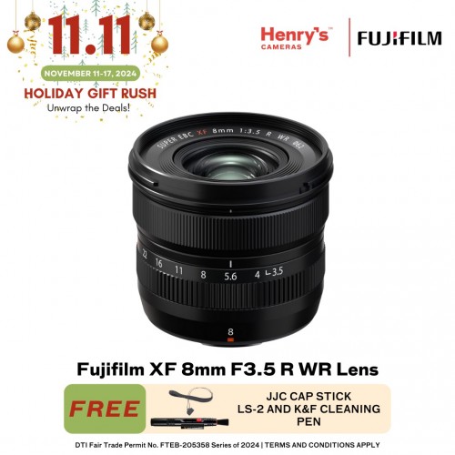 Fujifilm XF 8mm F3.5 R WR Lens