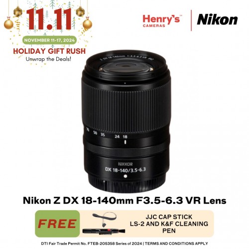 Nikon Z DX 18-140mm F3.5-6.3 VR Lens