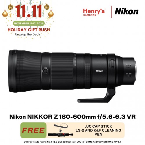 Nikon NIKKOR Z 180-600mm f/5.6-6.3 VR