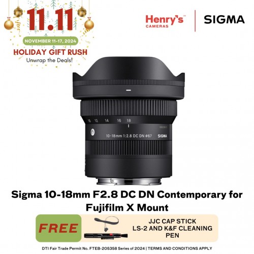 Sigma 10-18mm F2.8 DC DN Contemporary for Fujifilm X Mount