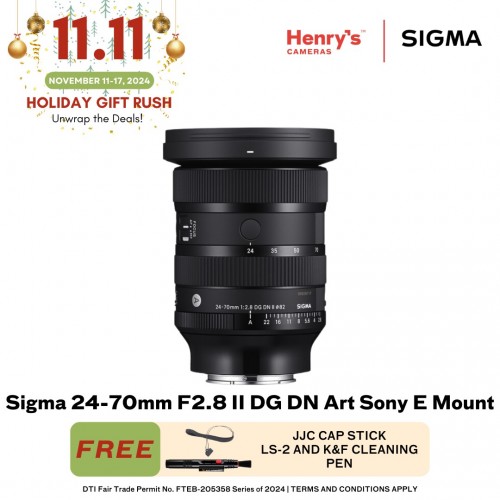 Sigma 24-70mm F2.8 II DG DN Art Sony E Mount