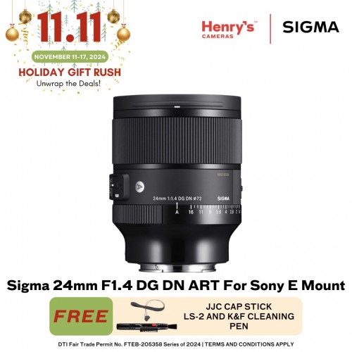 Sigma 24mm F1.4 DG DN ART For Sony E Mount