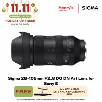 Sigma 28-105mm F2.8 DG DN Art Lens for Sony E