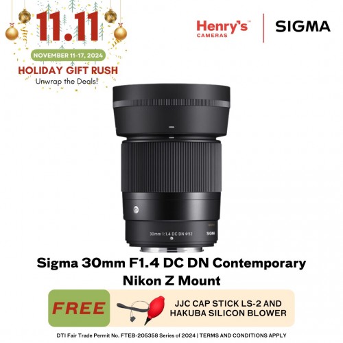 Sigma 30mm F1.4 DC DN Contemporary Nikon Z Mount