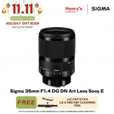 Sigma 35mm F1.4 DG DN Art Lens Sony E