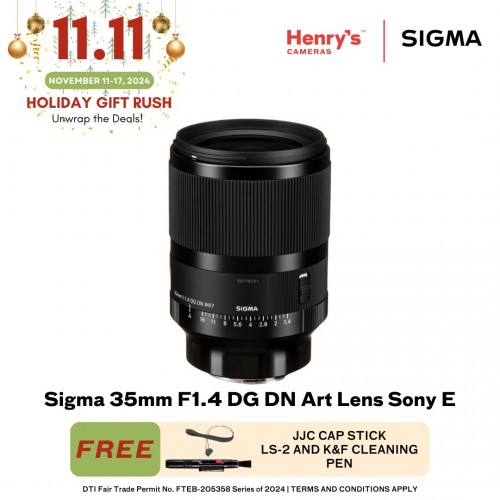 Sigma 35mm F1.4 DG DN Art Lens Sony E