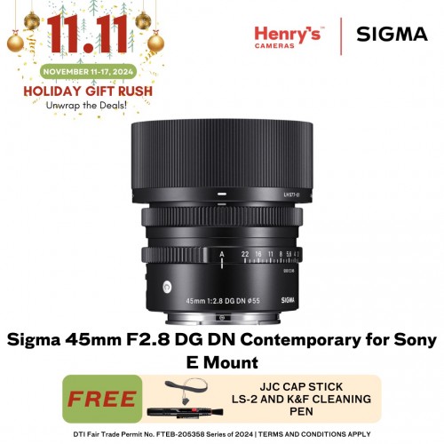 Sigma 45mm F2.8 DG DN Contemporary for Sony E Mount